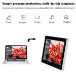 43 Inch Wall Mounted Ad Player Wifi Digital Signage Advertising LCD Display Screen