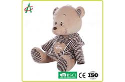 China 12 inches Stuffed Teddy Bears , ISO9001 Soft Plush Bear supplier