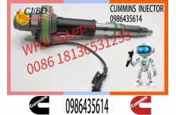 China Engineering Machinery QSK19 Truck Engine System Accessories 0986435614 Diesel Fuel Injector supplier