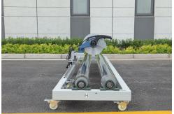China 3m Length Semi-automatic Sticker And Flex Banner Roll Slitter Cutting Machine supplier