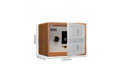 China Dual Alarm Simple Design Smart Box Safe Bedside Table Thickened Bolts supplier