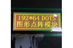 China Stn Graphic 192x64 Dots Mono LCD Module FSTN FFC Parallel Interface supplier