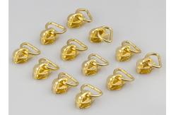 China 5 #  Metal Zipper Slider With D Ring  / Zipper Pull for Garments Bags supplier