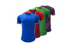 China Durable Africa Cup Player Version Jersey With Jacquard Dot Stripe Twill Plain Butterfly supplier