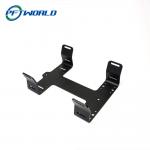 Aluminum laser cut black oxide parts bracket for sale