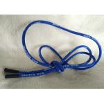 Soft / Matt Silicone Ending Zipper Cord With 2.5mm Cotton String for sale