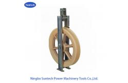 China OPGW ADSS Optical Fiber Cable Tools Nylon Sheave Cable Stringing Block supplier