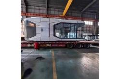 China Space Capsule House 11.5m with Solar Panels and LED Lighting supplier