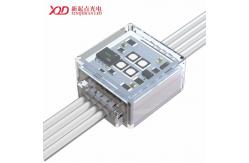 China High Definition DMX512 SPI LED Injection Grid Screen High Waterproof For Facade supplier