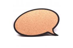 China Hello Talking Decorative Cork Message Board Easy To Install supplier