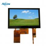 4.3 inch IPS LCD Module 480x272 Capacitive TFT Touch Screen 450 Cd/M2 RGB 24 Bit Interface for sale