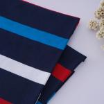 Healthy And Comfortable And And Skin-Friendly Striped Knit Fabric For Polo Shirt for sale
