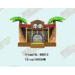 Inflatable Zoo Cartoon Panda Bouncy Castle For Childrens