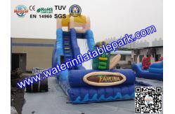 China Largest  Inflatable Bouncy Slide Rentals For Water Sport Games supplier