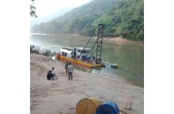China 200 Cubic Meter Model Sand Boat Jet Suction Dredger supplier