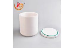 China Grinding Ceramic Ball Mill Jar YSZ Cylindrical Zirconium Oxide Ball Mill Pot supplier