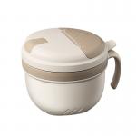 Instant Noodle Bowl With Drain Port Heated By Induction Cooker Metal Bento Lunch Box for sale