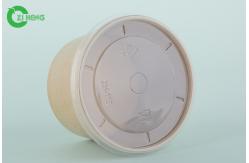 China Grease Resistant Paper Chili Bowls , Microwavable 8 Oz Paper Bowls With Lids supplier