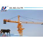 Self Erecting Topkit Tower Crane TC5610 Construction Building Equipment with 56m Boom Length and Cabin for sale