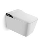 Fashion Wall Hung Smart Toilet with Built-in Ceramic Water Tank For Project Building for sale