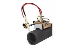 China Portable Automatic Magnetic Steel Pipe Cutter with Permanent Magnet Wheel System supplier