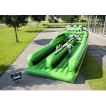 Two Lanes Inflatable Bungee Run , Inflatable Amusement Park For Children for sale