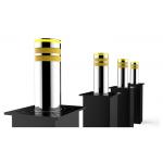 SS304 Stainless Steel Hydraulic Rising Bollards Retractable Traffic Road Safety 220V for sale