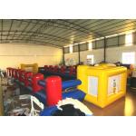 High Durability Blow Up Football Game , Inflatable Football Toss Game Blow Up Football Pitch for sale