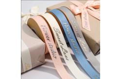 China Custom Printed Grosgrain Ribbons for Gift Wrapping and Decoration supplier