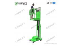 China Low - Noise Aerial Order Picker 4m Mobile Cargo Stacker Semi Electric supplier