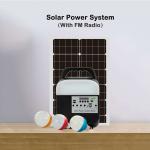 Mini Domestic Solar Power Systems Panel Lightbulb Portable Water Pump for sale