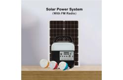 China Mini Domestic Solar Power Systems Panel Lightbulb Portable Water Pump supplier