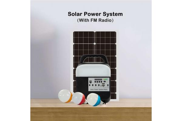 Mini Domestic Solar Power Systems Panel Lightbulb Portable Water Pump