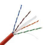 LSZH Cat6 4pr 24awg 0.5mm Oxygen Free Copper Cat6 Shielded Cable 305m for sale