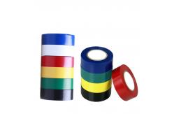 China Insulation PVC Electrical Tape Flame Retardant Black Colored supplier