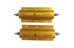 China 100W High Power Resistor Metal Clad Wire Wound Dynamic Braking supplier