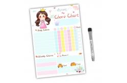 China Dry Erase Erasable Magnetic Chore Chart For Fridge Rewritable supplier
