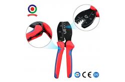 China Solar Connector Ratcheting Crimping Tool For 14-10AWG Wire Insulated Terminals supplier