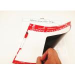 Fridge Magnetic Dry Erase Board , Magnetic White Board With Markers for sale