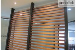 China Heat Preservation Terracotta Baguette Louver With Easy Dry Hanging System supplier