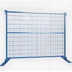 1800x2900mm Metal Temporary Fence Blue Color Of Canada Standard for sale