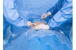 China Nonwoven Fabric Disposable Sterile Surgical C Section Pack Caesarean Drape OEM Service supplier