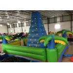 Durable Inflatable Rock Climbing Wall Trees Digital Printing 7 X 7m Safe Nontoxic