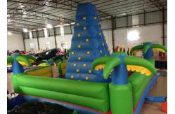 China Durable Inflatable Rock Climbing Wall Trees Digital Printing 7 X 7m Safe Nontoxic supplier