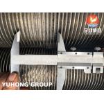 HIGH FREQUENCY WELDED TP347H HFW SOLID FIN TUBE HEAT EXCHANGER PART