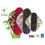 Red / Black Waterproof Changing Pad Anti Bacterial Charcoal Bamboo Founded for sale