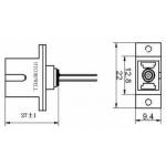 1100nm-1650nm Small Area InGaAs Photodiode With InGaAs Detector Chip SC Type for sale