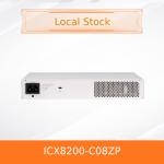 New Original Ruckus Compact Stackable Ethernet Switch Icx8200-C08zp  PoE++ Switch for sale