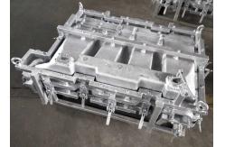 China Rotational Moulding Tools For Road Barriers With Heavy Clamps Custom Rotational Molding supplier