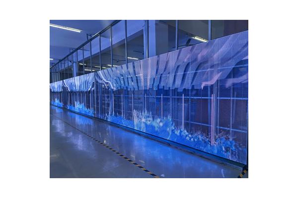Driving Method Transparent LED Screen for Seamless Integration and Installation